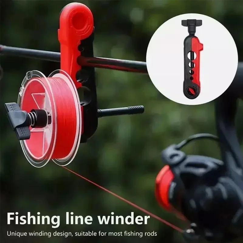 1/2개 낚싯줄 와인더 스풀 로드 홀더 도구 스풀러 머 - Fishing Line Dispenser 리뷰 및 가격