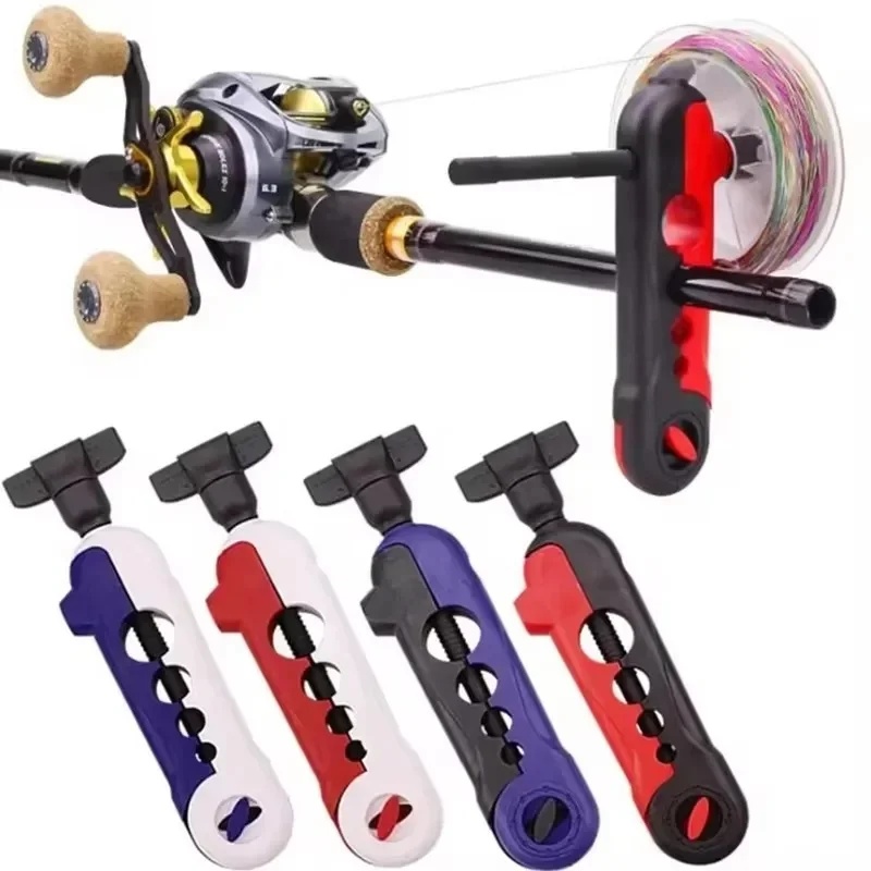 1/2개 낚싯줄 와인더 스풀 로드 홀더 도구 스풀러 머 - Fishing Line Dispenser 리뷰 및 가격